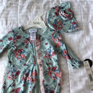 NWT 2pc sleeper set (sleeper and hat)